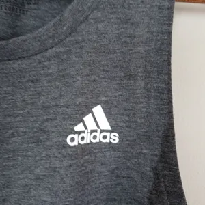 Adidas Women Tank Top Size Medium Gray thumbnail 2