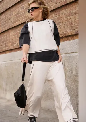 NWT Free People Movement Double Dutch Set In Ivory Combo Size: S $128 MSRP No refunds or cancellations thumbnail 4