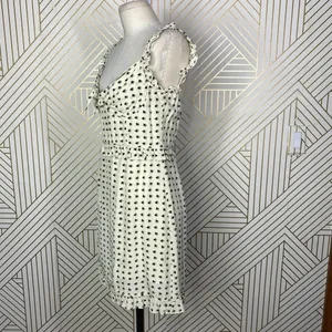 For Love & Lemons Sweetheart‎ Mini Dress Creme Heart Print Size US Medium thumbnail 7
