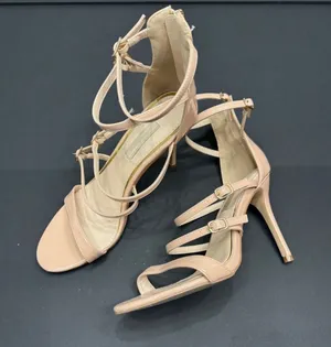 Primadonna Collection Nude Strappy Sandals Tan Size 9 thumbnail 1