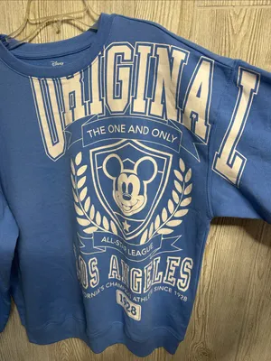 Disney Blue Mickey Graphic Pullover thumbnail 2