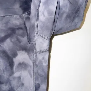 Lululemon crop pitch gray graphite gray diamond dye align leggings thumbnail 4