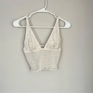 Urban Outfitters Out From Under Firecracker Smocked Crop Top Size XS thumbnail 3
