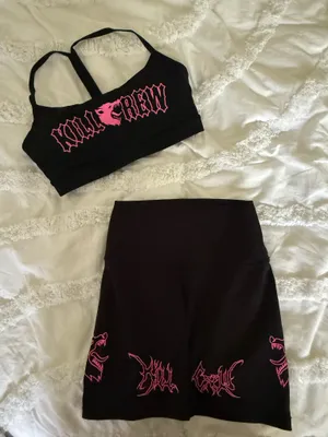 Killcrew Workout Set Black Size XS thumbnail 1