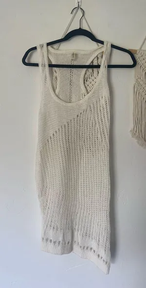 Victoria’s Secret Crochet Tunic Tank CoverUp thumbnail 1