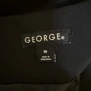 George Black Career Pencil Skirt Size 10 Lined Back Slit thumbnail 3