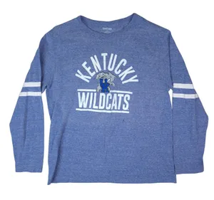 Captivating Apparel Kentucky Wildcats Shirt Women XL Blue Long Sleeve NCAA thumbnail 1