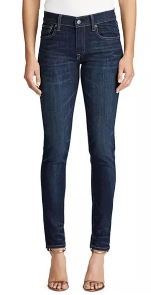 Polo Ralph Lauren Y2k Straight Leg Jeans 90's Urban Streetwear Waist 31in Mom thumbnail 1