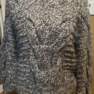 Gap Womens Chunk Knit Sweater Size S Gray Pullover Long Sleeve Angora‎ Fisherman thumbnail 4