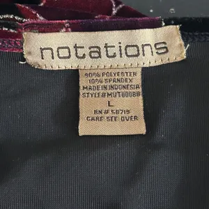 Notations Vintage‎ Velvet Top Black L thumbnail 8