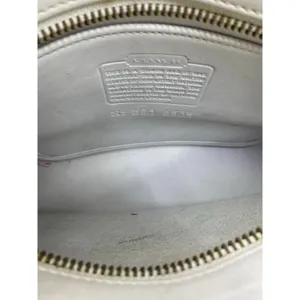 Coach Handbag White Customized with Applique thumbnail 11