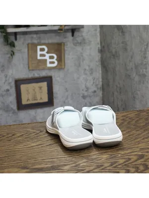 NWT Clarks Breeze Reyna Cloudsteppers Thong Sandals 26181818 Silver Gray 5M thumbnail 7