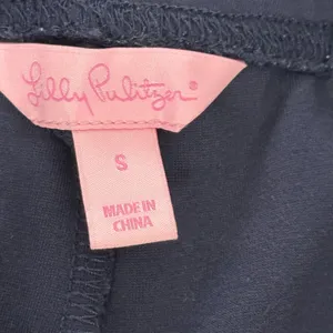 Lilly Pulitzer Size-S Women's Pants Ponte Travel Midnight Navy Pull On thumbnail 3