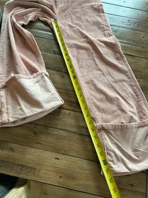 NWT Anthropologie Pilcro Scotty High Rise Cuffed Corduroy Pink Pants 27 thumbnail 13