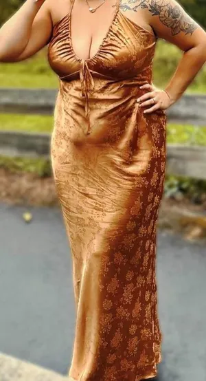 Satin Slip Dress thumbnail 1