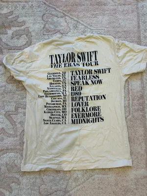 Taylor Swift Eras Tour T-Shirt thumbnail 3
