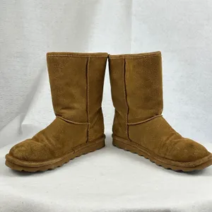 Bearpaw Suede Pull On Winter Boots Women's‎ Size 8 Brown Cozy Comfort thumbnail 9