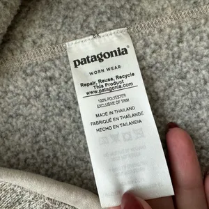 Patagonia Better Sweater Quarter 1/4 Zip‎ Fleece Pullover Grey Large thumbnail 8