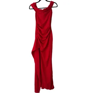 NWT Babyboo Joyce Maxi Dress Red Size Small thumbnail 4