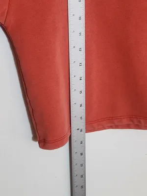 Daily Practice Coral Cropped Sweatshirt with Wide Neckline Size Small thumbnail 6