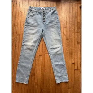 PAIGE Sarah Slim Jeans Womens Size 28 Light Wash Button Fly Cropped Leg thumbnail 2