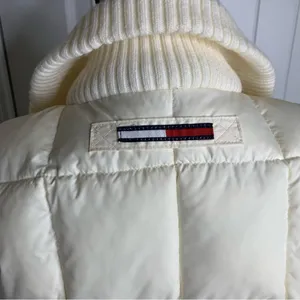 Vintage 90s Tommy Hilfiger Ski Team USA white puffer insulated jacket size large thumbnail 6