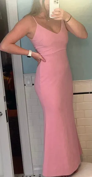 Lulus Pink Long Dress thumbnail 5
