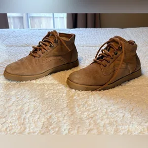 UGG Bethany Classic Slim Chestnut Suede Lace Up Shoes Boots thumbnail 5