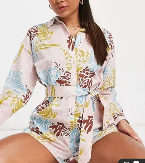 Longsleeve Tie Romper thumbnail 2
