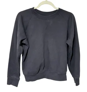 Richer‎ Poorer Sweater Women’s Size Small Navy Blue Pullover Sweatshirt Fleece thumbnail 1