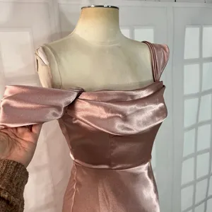 Birdy Grey English Rose Mia Shiny Satin Convertible Bridesmaid Dress Size XS thumbnail 4