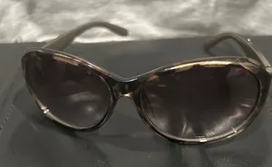 Nine West Brown Tortoise Eyewear Frame thumbnail 1