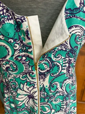 Lilly Pulitzer Eaton Shift Dress Tassel Montauk Seaside thumbnail 7