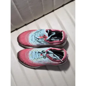 Brooks Women's Pink and Blue Trainers thumbnail 4