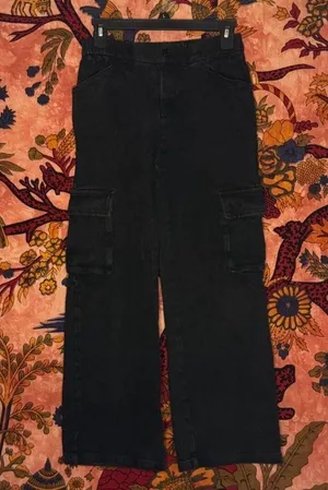 Black Cargo Pants thumbnail 1