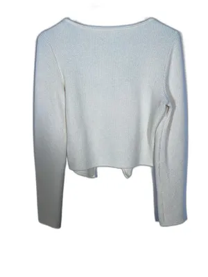 Pilcro Anthropologie Womens Button Down Top Blouse Cream Small thumbnail 5