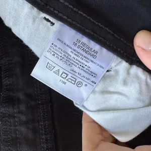 Old Navy black bootcut Khaki Pants thumbnail 5