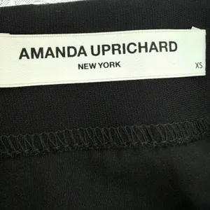 Amanda Uprichard Dessa Mini Skirt Womens XS Black Feather Trim Glam Party Modern thumbnail 6