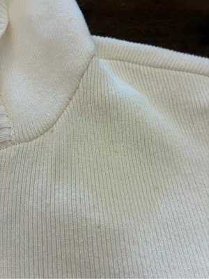 Alo Yoga Scholar Knit Cargo Full Zip Hoodie Women’s Small Ivory Cream Sweater thumbnail 2