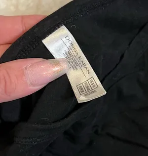 Donna Karan intimates UK 8-10 black cami tank thumbnail 4