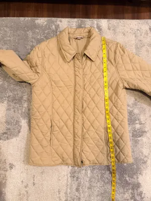 White Stag Quilted Lightweight Jacket in Beige thumbnail 7