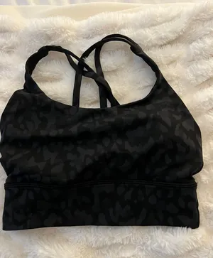 Lululemon Black Sports Bra thumbnail 1