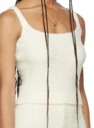 Skims Off-White Cozy Knit Tank Top Women’s 2X-3X thumbnail 1