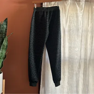 Ultracor Amina Leopard Print Joggers Green Cheetah Lounge Sweatpants Size‎ XS thumbnail 6