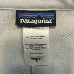 Patagonia Polartec Windbloc Womens Light Gray‎ Vest Jacket Sz S "Sun and Ski" thumbnail 5