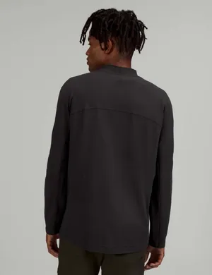 Lululemon Rulu Mock Neck Long Sleeve Shirt Black XL thumbnail 5