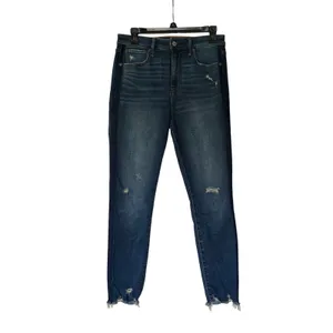 Abercrombie & Fitch Simone High Rise Ankle Skinny Jeans Blue Distressed Size‎ 8R thumbnail 2