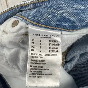 American Eagle mom jeans size 0 thumbnail 6