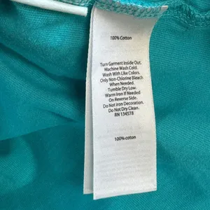 Vineyard Vines Whale L/S Logo Tee XXS Blue Green Cotton Graphic‎ Shirt Preppy thumbnail 4