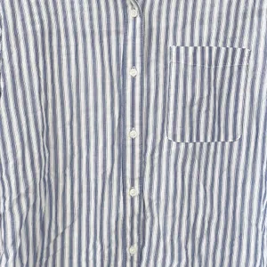 a.n.a Button-Up Blouse Striped Medium Long Sleeve thumbnail 4